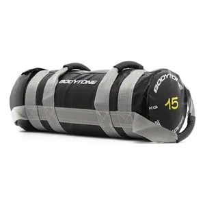 Bodytone borse da allenamento per la forza BT-PB15 borse da 15kg per il sollevamento pesi in PVC resistente in pelle - Product Image 2