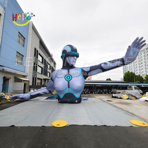 Music Concert Stage Decorations Custom <strong>Giant</strong> Inflatable AI Robot Head <strong>Balloon</strong> Party Events Inflatable Decorations - Product Image 1