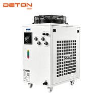 1000W S&A Teyu CWFL-1000 Laser Water Chiller DETON Dealer Resmi Kontrol Suhu Presisi Untuk Pemotongan Laser Serat Logam