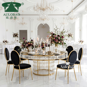 Dining Furniture Black Velvet Stainless Steel Gold Wedding <b>Chair</b> - Product Image 5
