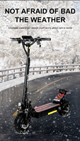 US EU Stock Suspensión hidráulica Q30 E Scooter 11 pulgadas 55 Kmh 2500W 48v16AH 20AH 26AH 30AH Scooter eléctrico rápido
