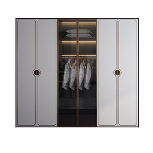 맞춤형 현대 옷장 캐비닛 침실 가구 보관 Armoire 옷장 옷장 디자인 - Product Image 6