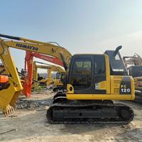 Excavadora Usada Komatsu PC120 de 12 Toneladas con Componentes Centrales de Transmisión EPA en Venta