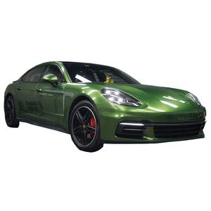 Super Gloss Metallic Mamba Green Car Wrap UV Proof Self-Healing Anti-Scratch Color-Changing Vinilo de alta calidad - Product Image 1