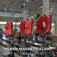 DEWEN Nouveau support de soudage magnétique industriel en forme de flèche, pince d'angle pour soudeur, outil de soudage, niveaux OEM/ODM pris en charge, garantie 3 ans