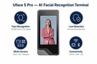 Dispositivo de control de asistencia por huella dactilar, máquina biométrica de registro de tiempo con aplicación y software para la gestión de personal en pequeñas empresas