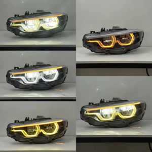 <span class=keywords><strong>Faro</strong></span> Delantero Auto V2 Ikon Iconic 1:1 de Tres Colores para <span class=keywords><strong>BMW</strong></span> <span class=keywords><strong>Serie</strong></span> <span class=keywords><strong>4</strong></span> F32 F33 F36 F80 M3 M4 F82 2013-2019, Amarillo, Blanco, Ámbar, DRL - Product Image 6