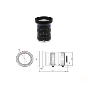 เลนส์อุตสาหกรรม HD 12MP 16 มม. แบบ C-Mount ไม่มีความผิดเพี้ยน เลนส์กล้องอุตสาหกรรมระดับมืออาชีพ - Product Image 4