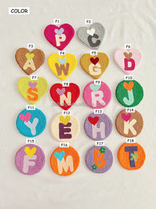 Nouvelles idées cadeaux Saint Valentin cadeaux de mariage pour les invités à la main poinçon aiguille sous-verres coeur tasse tapis pour la maison et la cuisine décor - Product Image 5