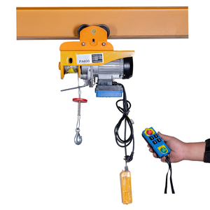 รอกไฟฟ้าขนาดเล็กพร้อมรถเข็นเคลื่อนที่แบบ PA แบบบูรณาการ - Product Image 1