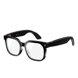 Lunettes Intelligentes S3 Ultra AI avec Caméra 5MP, Vidéo 1080P, Anti-tremblement, <span class=keywords><strong>Traduction</strong></span> IA, Chat IA, Photos 20MP, 7h de Musique, Charge Magnétique, Streaming en Direct - Product Image 2