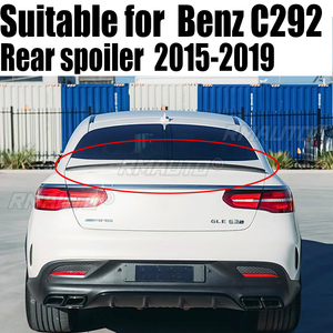 สปอยเลอร์หลังรถยนต์ ABS สำหรับ Mercedes Benz GLE Class Coupe C292 GLE350 400 450 550 GLE63 AMG Style ปี 2015-2019 อุปกรณ์ตกแต่ง - Product Image 1