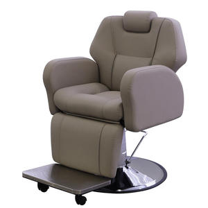 Quality Foldable Recliner Barber <b>Chair</b> Heavy Duty Hydraulic Pump Custom Color Portable Lightweight PU Leather 360 Degree School - Product Image 1