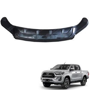 ABS ฝากระโปรงหน้ารถออฟโร้ด, อุปกรณ์เสริมภายนอกรถไฮลักซ์2015 2020อุปกรณ์เสริมที่บังแดดและกันลม - Product Image 1