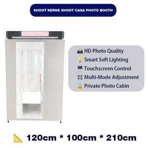 Photomaton à monnayeur pour photos d'identité et de passeport, cabine d'impression en libre-service, studio numérique de portraits, kiosque d'imagerie intelligent - Product Image 3