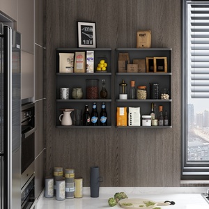 Estante de almacenamiento multicapa montado en la pared de estilo italiano KINNO, <span class=keywords><strong>muebles</strong></span> de <span class=keywords><strong>baño</strong></span> <span class=keywords><strong>para</strong></span> dormitorio, cocina y estante cosmético - Product Image 1