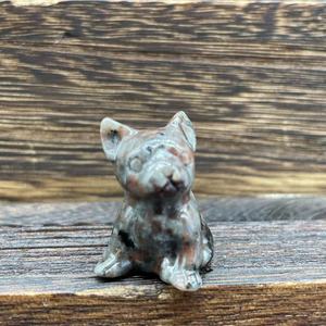 1.3 Inch Natural Healing Gemstone <b>Crystal</b> CUTE DOGS Model Carving Crafts Amethyst <b>Crystal</b> Gifts <b>Crystal</b> DOGS - Product Image 3