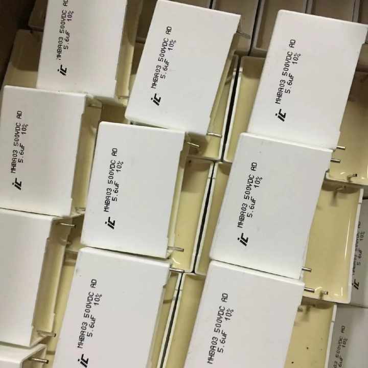 フィルムコンデンサUSAIC 565MHBA03K2HS MHBA03 500VDC 5.6UF 37.5MM非誘導オーディオ分周器 ...