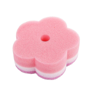 Di alta qualità durevole della cucina Scrubber spugna assorbente riciclare Silicone spugna Scrubber spugna papà - Product Image 1