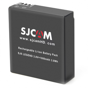 Batterie Li-ion rechargeable <span class=keywords><strong>SJCam</strong></span> M20 3.7V pour caméra d'action GoPro Hero 13 12 11, pièce de rechange pour <span class=keywords><strong>SJCam</strong></span> SJ6 SJ7 SJ8 - Product Image 2