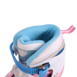 Patins à roulettes quad à quatre roues réglables unisexes à double rangée très vendus pour les débutants Chaussures de sport pour enfants - Product Image 2