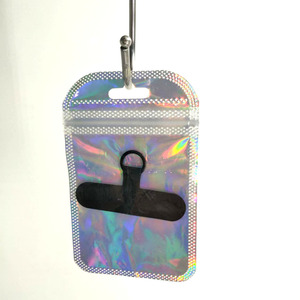 Sangle de téléphone portable en PVC, sangle de cou détachable, accessoire à la mode, noir et blanc, GSJP 1 - Product Image 4