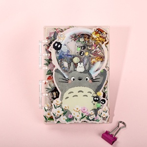 Carnet souple A7 en acrylique avec logo <span class=keywords><strong>Snoopy</strong></span>, style japonais et coréen, pour filles, avec fonction de secouage et texture moelleuse - Product Image 4