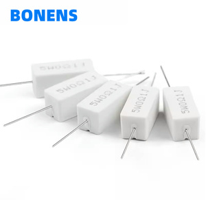 SQP ตัวต้านทานซีเมนต์เซรามิกกําลังสูง 0.22 โอห์ม <span class=keywords><strong>5</strong></span> วัตต์ตัวต้านทาน 0.2R 0.22R 0.24R 0.25R 0.27R 0.3R - Product Image 2