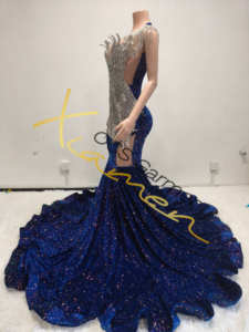 <span class=keywords><strong>Abiti</strong></span> <span class=keywords><strong>da</strong></span> Sera Eleganti e di Lusso Ocstrade con Perline 3D e Strass Scintillanti, Adatti <span class=keywords><strong>per</strong></span> Feste e Matrimoni - Product Image 4