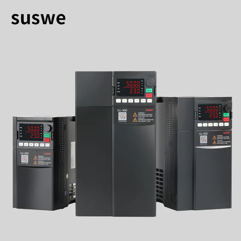 Onduleur à fréquence variable robuste haute performance VFD 220v 380V moteurs à courant alternatif adaptés 7.5kw 400Hz 10PH