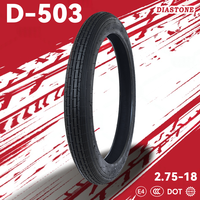 Pneus de moto 125cc 2.75-18 2.50-17 18 pouces, type tube, pour moto de banlieue, faible résistance au roulement