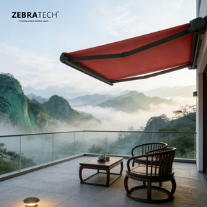Toldo Eléctrico Moderno de Aleación de Aluminio Impermeable con Certificación CE GREEN GUARD para Exteriores, Restaurantes, Cafés, Terrazas, Protección Solar Directa - Product Image 4