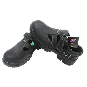 Sandalias de Seguridad con Puntera de Acero, Antideslizantes, Resistentes al Aceite, Transpirables, Unisex, con Cordones, para Fábrica - Product Image 1