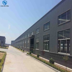 Vorgefertigte Stahlgebäude Hochwertige Stahlrahmen-Lagerhalle Industrielle Tragbare Temporäre Kommerzielle Lagerhalle - Product Image 2