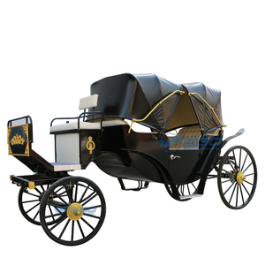 Carruaje de Caballos de Alta Calidad con Estructura de Acero, Eléctrico/Asistido por Caballos, para Bodas y Turismo, 1-6 Asientos, Velocidad de 40-60 km/h, 1 Año de Garantía - Product Image 1
