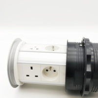 C-2H CE Prise de levage électrique pour bureau avec haut-parleur WIFI Prise de luxe de haute qualité 13A 16A Modulaire Combiné Tour de prise de levage