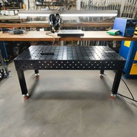 Table de soudage 3D professionnelle réglable en acier Q355B, table de soudage 3D