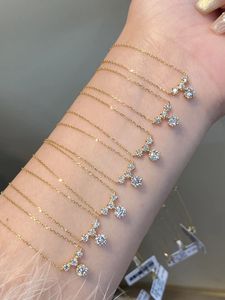 Xinfly, Proveedor Mayorista de Joyería de Oro de 18K, Servicio Personalizado OEM/ODM, Precio de Fábrica, Collar de Oro Rosa con Certificación - Product Image 4