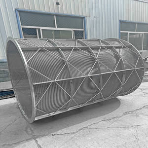 Filtro de la máquina de desagüe de vaca de la India Tambor/Filtro de pantalla de alambre de cuña/Elementos de filtro - Product Image 1