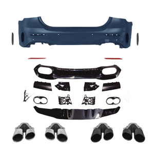 Nouveau kit carrosserie <span class=keywords><strong>AMG</strong></span> <span class=keywords><strong>A45</strong></span> pour Mercedes-Benz CLA berline W177, comprend pare-chocs arrière, capot, diffuseur - Amélioration des performances, garantie 1 an - Product Image 6