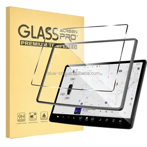 Premium Hd Transparent Central Frame Tempered Glass S Center / 9H Car Matte Tesla Model X S 3 Y Screen Protector