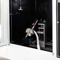 Flammability Tester Burning Test Machine Vertical Horizontal Flame Chamber for Wire Cable Insulation Electronic Components