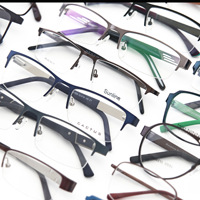Monturas Ópticas Cuadradas de Metal Sólido Clásicas con Aro Completo para Gafas Graduadas Unisex - Venta al por Mayor con Entrega Rápida