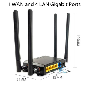 เราเตอร์ซิมการ์ดอุตสาหกรรม 4G, โมบายไวไฟความเร็วสูง 310Mbps สมาร์ทวอทช์ด็อกไร้สาย สำหรับอเมริกาเหนือ, รุ่น - Product Image 4