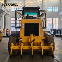 LTMG niveleuse de moteur de machines de construction cylindre hydraulique 220hp niveleuse de moteur chargeur frontal