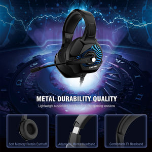 Ancreu <span class=keywords><strong>K6</strong></span>สายค่าใช้จ่ายที่ดีที่สุดประสิทธิภาพราคาถูก PC PS4 LED RGB ชุดหูฟังการเล่นเกมสำหรับนักเล่นเกม - Product Image 5