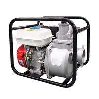 Pompe à eau à moteur essence 4 temps 3 pouces, vapoteur laser, simple étage, démarreur