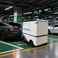 Chargeur mobile d'urgence TRUNHEN de niveau 3 pour véhicules électriques, chargeur rapide DC portable pour véhicules électriques avec stockage de batterie
