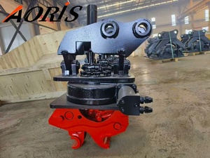 Coupleur <span class=keywords><strong>rapide</strong></span> rotatif hydraulique inclinable Source Factory avec <span class=keywords><strong>kit</strong></span> d'installation - Product Image 4