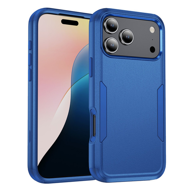 3 in 1 Hybrid Drop Protection Shockproof Anti-Slip Hard PC Soft TPU Phone Case for iPhone 17 17 Air 17 Pro 17 Pro Max